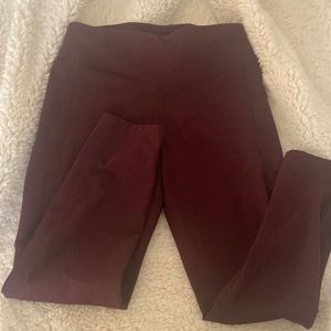 PINK fleece lined leggings